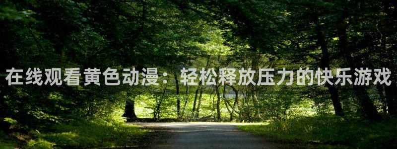 里番动漫18+：在线观看黄色动漫：轻松释放压力的快乐游戏